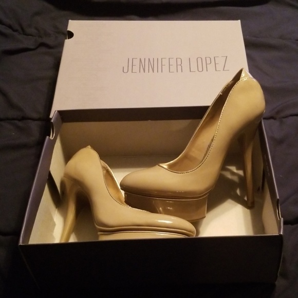 Jennifer Lopez Shoes - Jennifer Lopez JLCaliente heels nude Brand new box